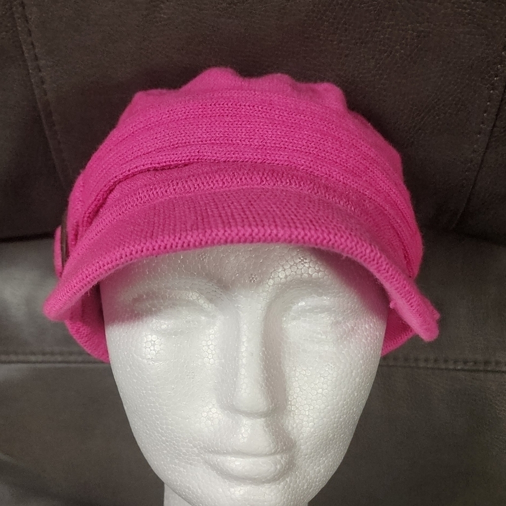 💥4 For $20💥Pink Knitted Winter Hat - Picture 2 of 3